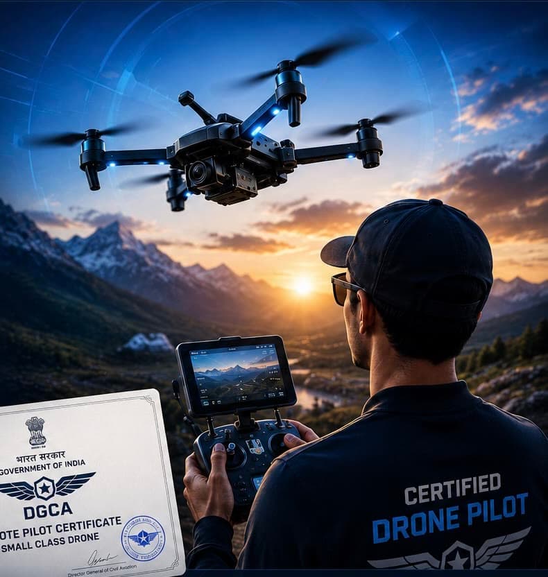 DGCA Small Class Remote Pilot Certificate